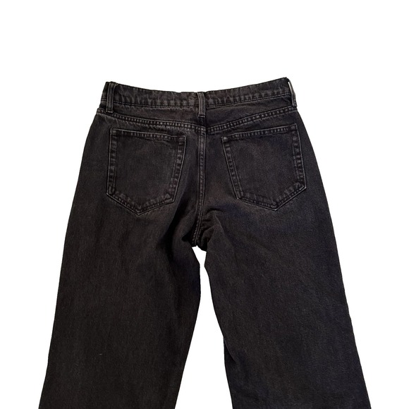 HOT‎ TOPIC Black Jeans Mens 28x31 Slow Decay Skulls Skater Goth Punk Wide Leg - Picture 4 of 11